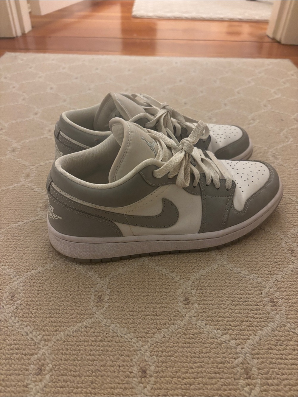 Gray Nike Women’s Air Jordans